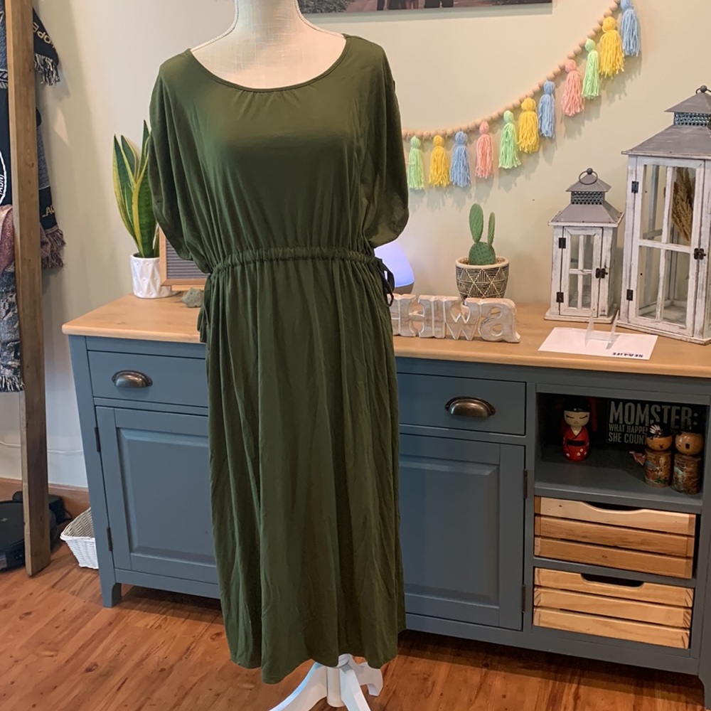 Green dress